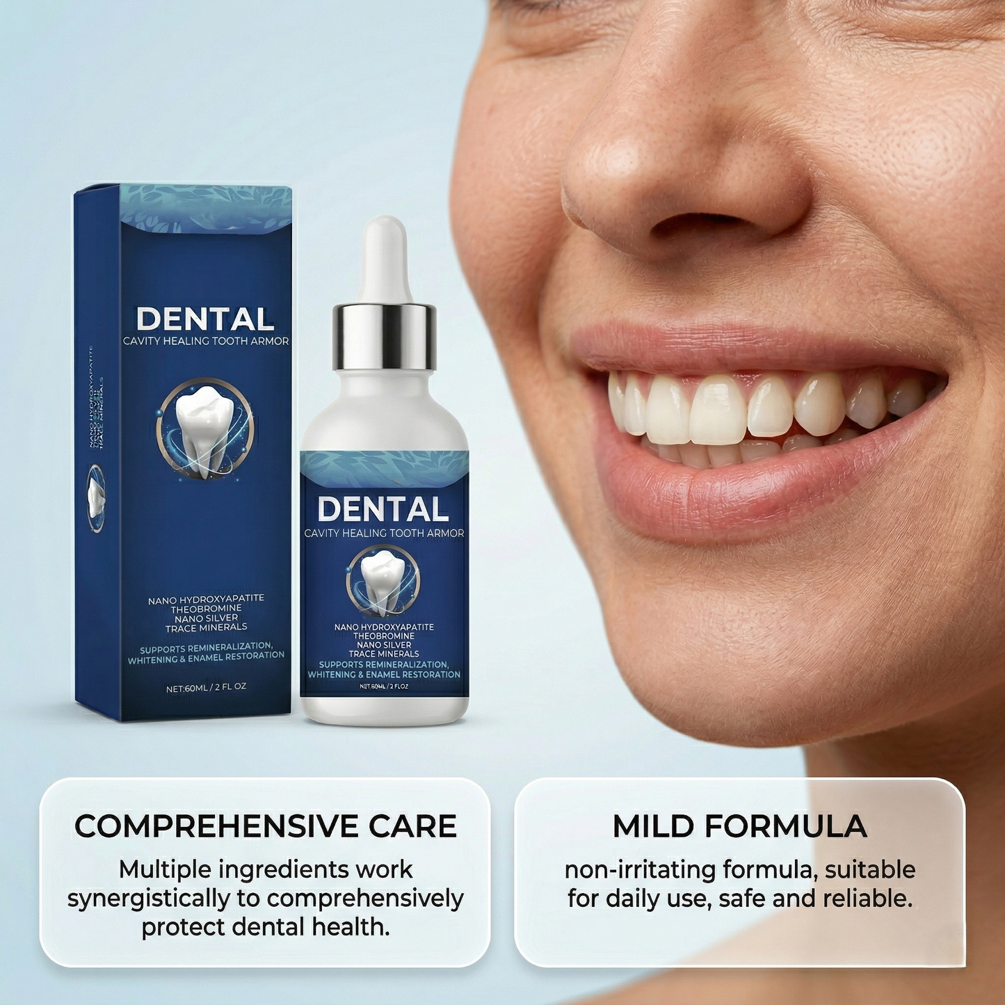 Remineralizing Drops for Water Flossers (60ml)