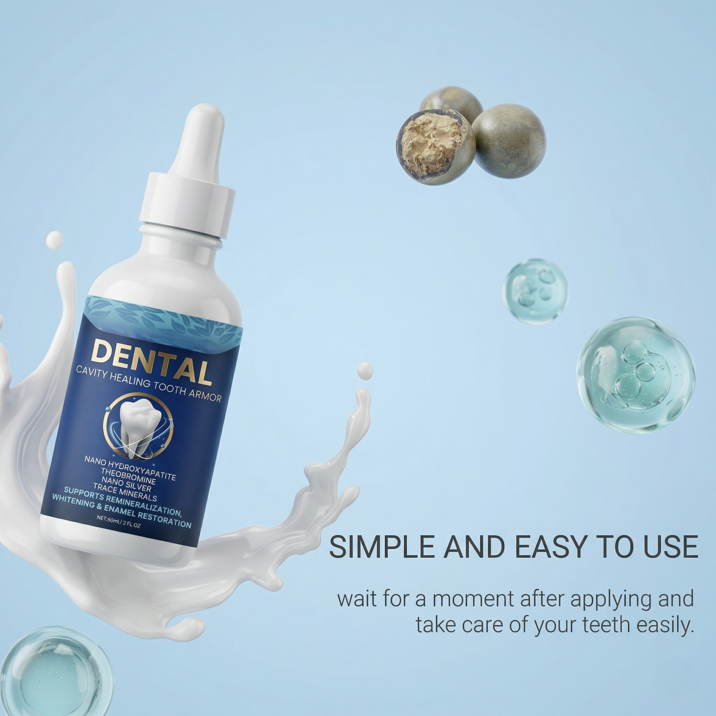 Remineralizing Drops for Water Flossers (60ml)